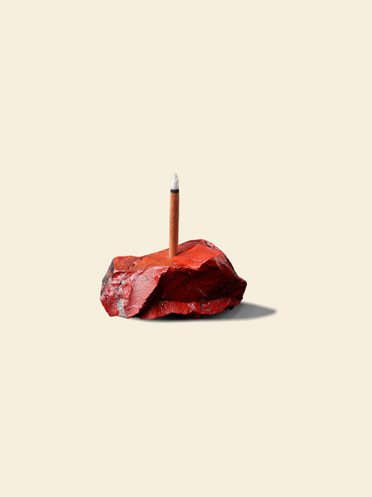 Red Carnelian Incense Holder